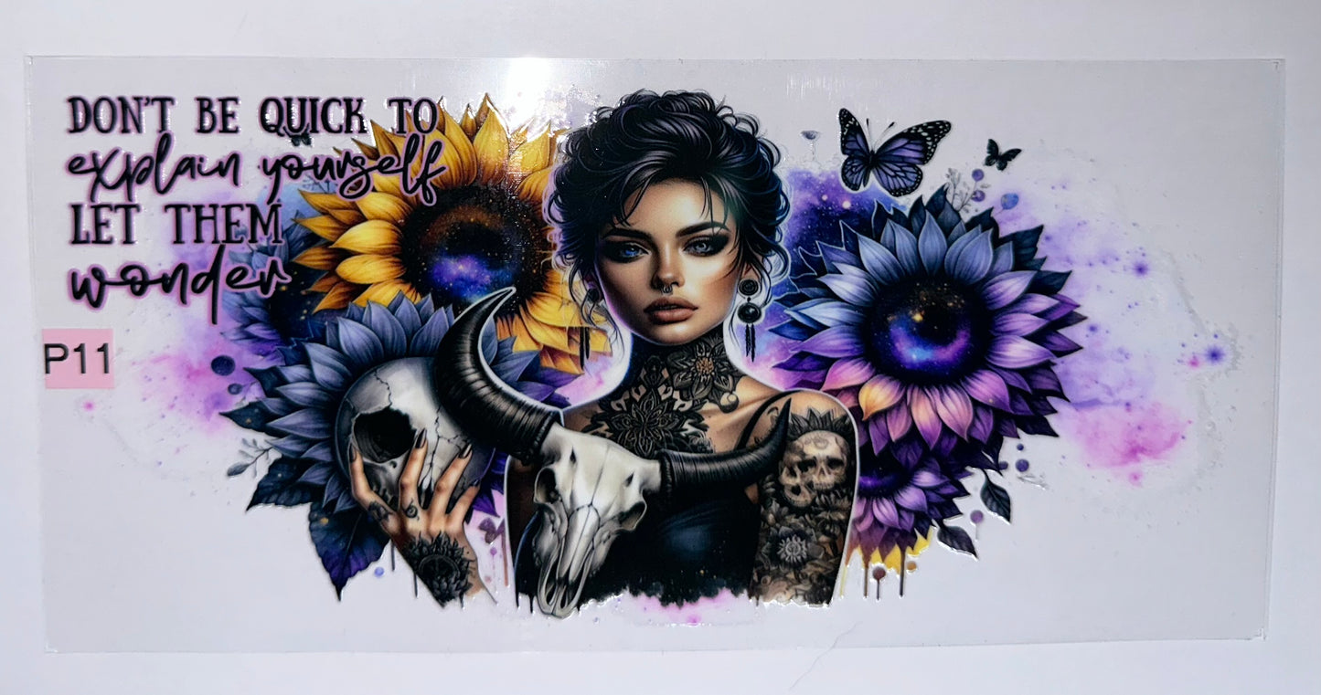 Tattoo girl wrap