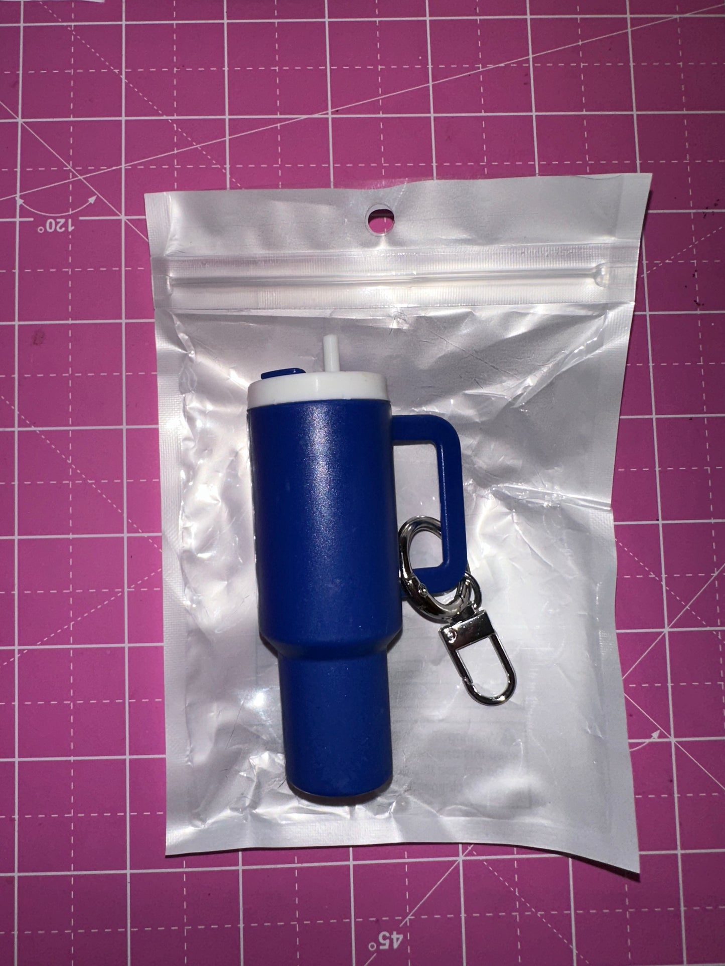 Mini tumbler chapstick holder