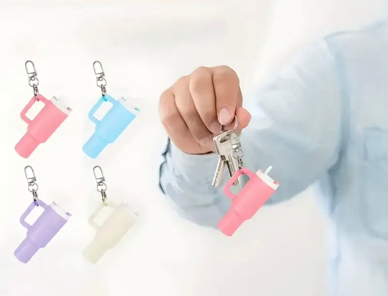 Mini tumbler chapstick holder
