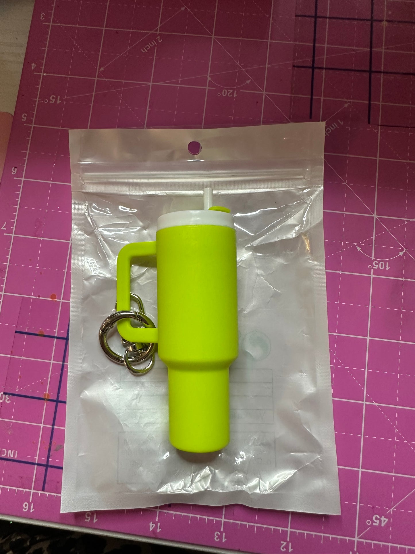 Mini tumbler chapstick holder