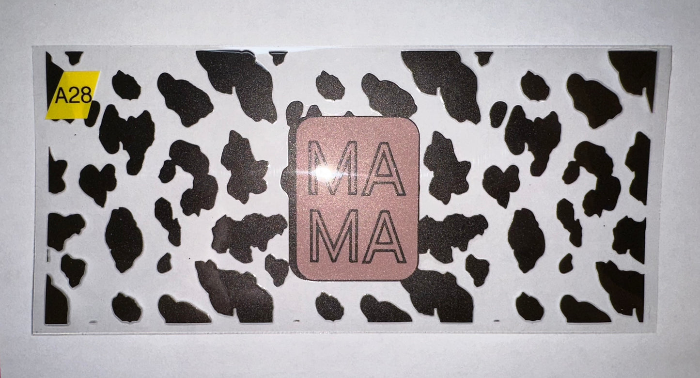 Mom cup wraps