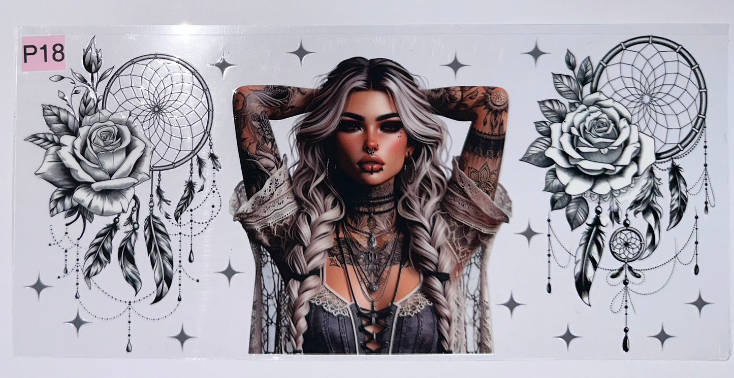 Tattoo girl wrap