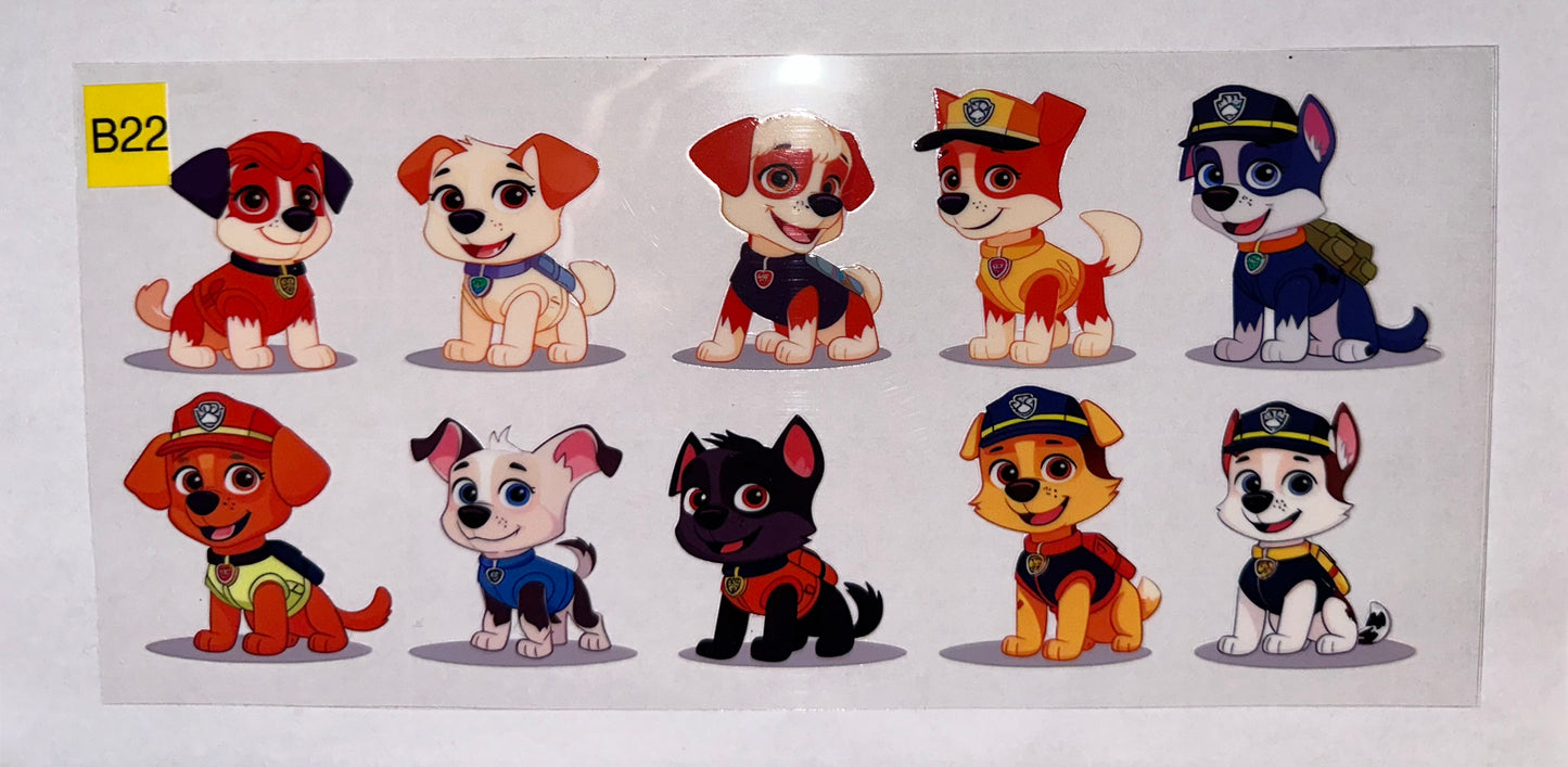 Kids/characters Wraps