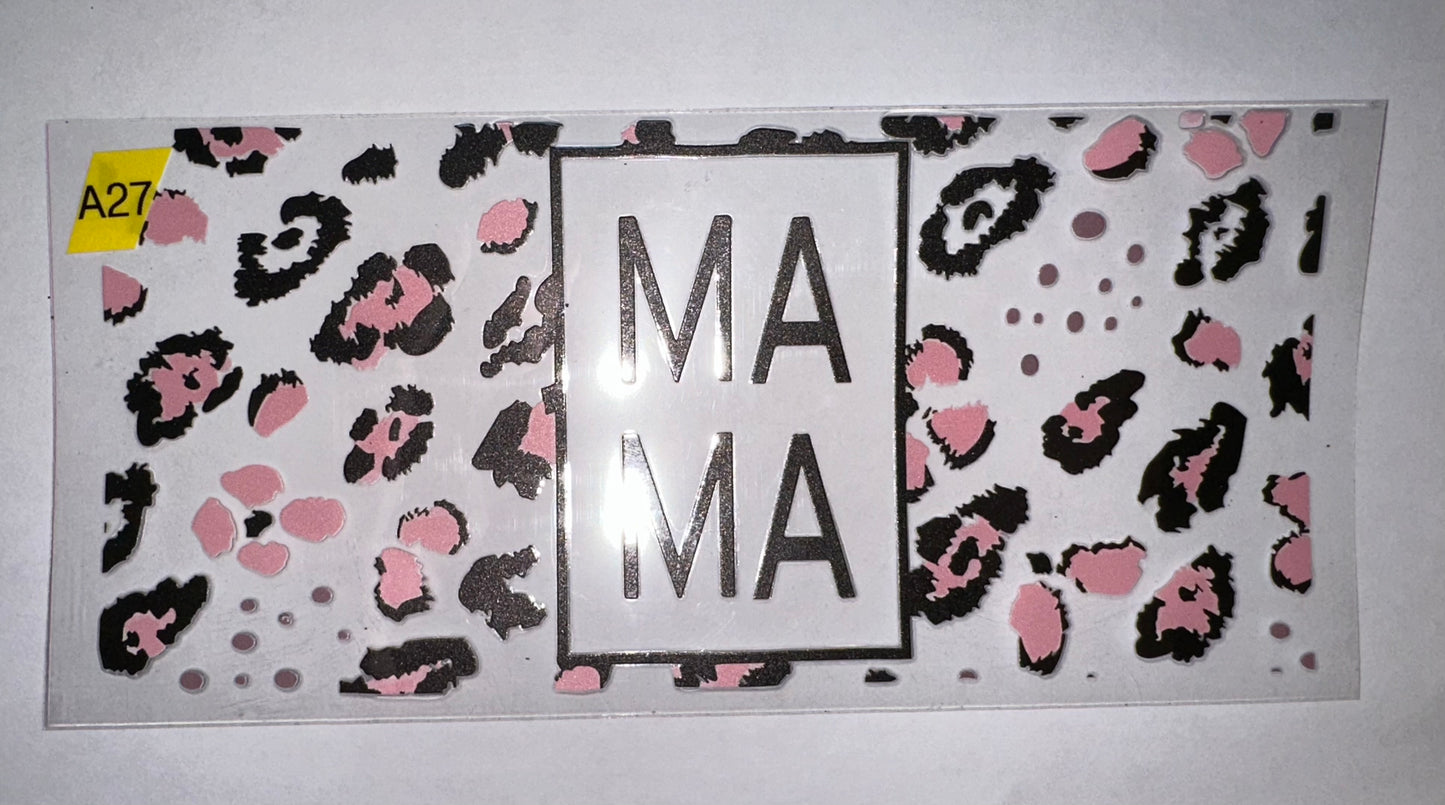 Mom cup wraps
