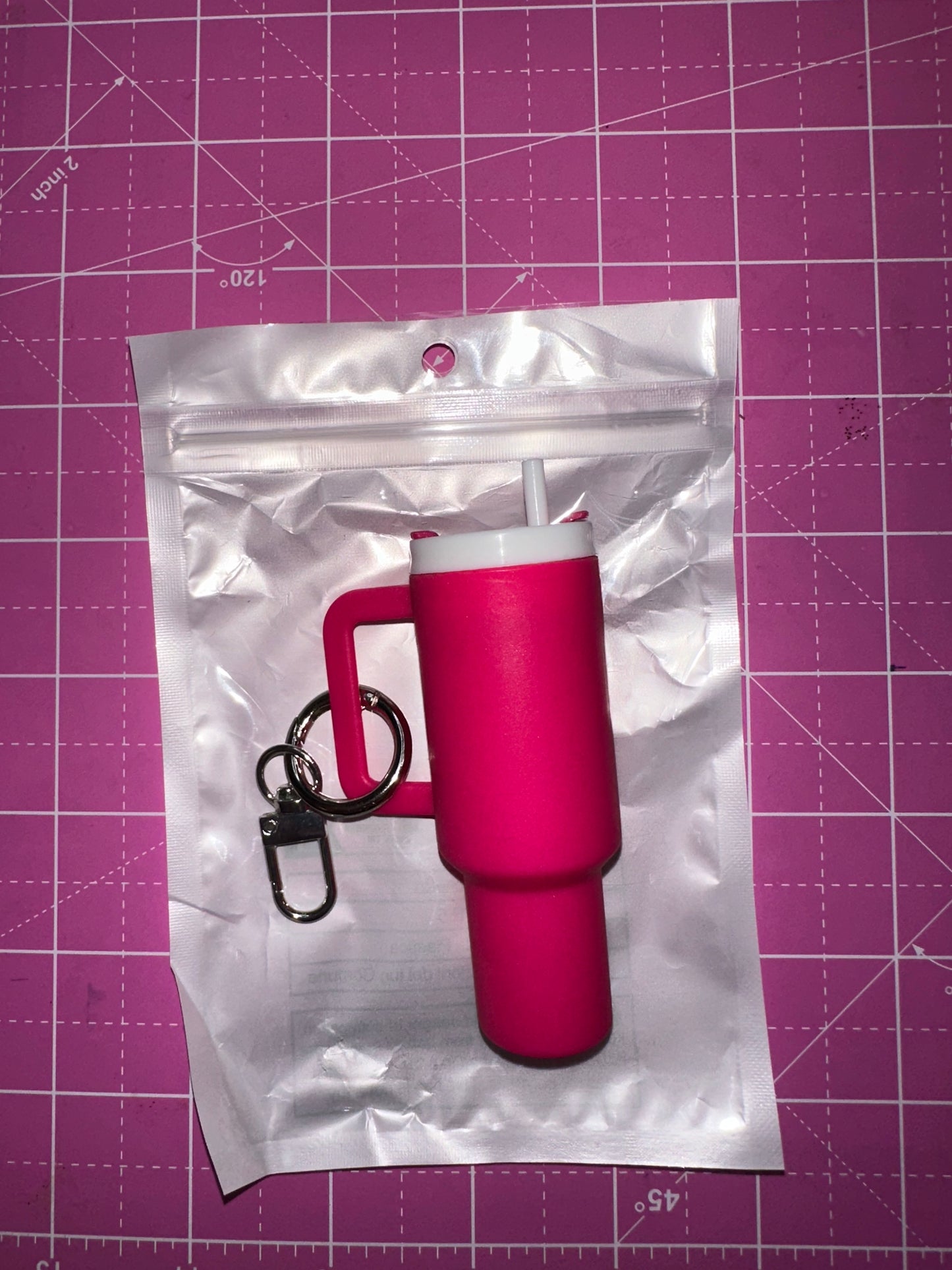 Mini tumbler chapstick holder
