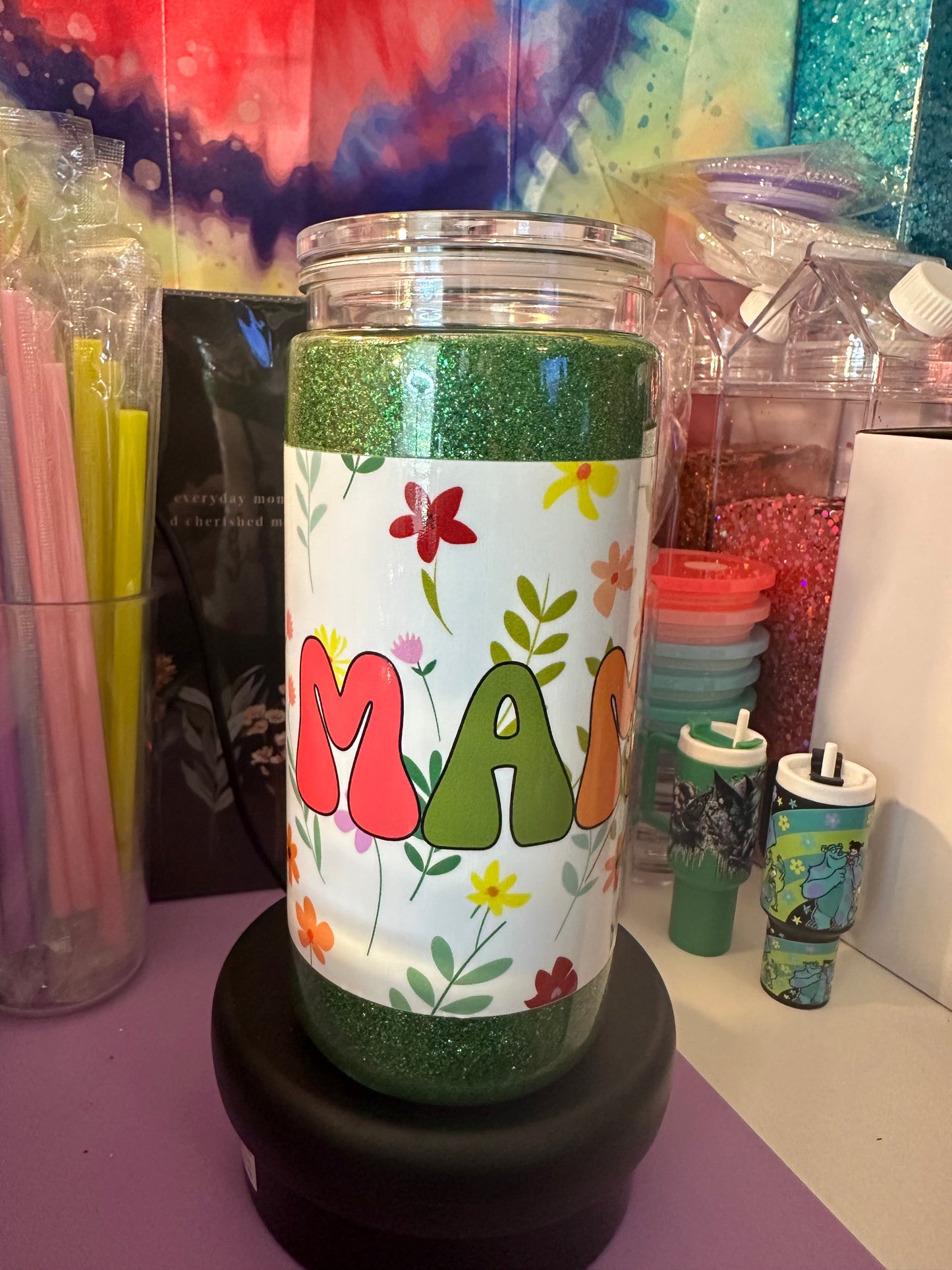Premade mama dry cup