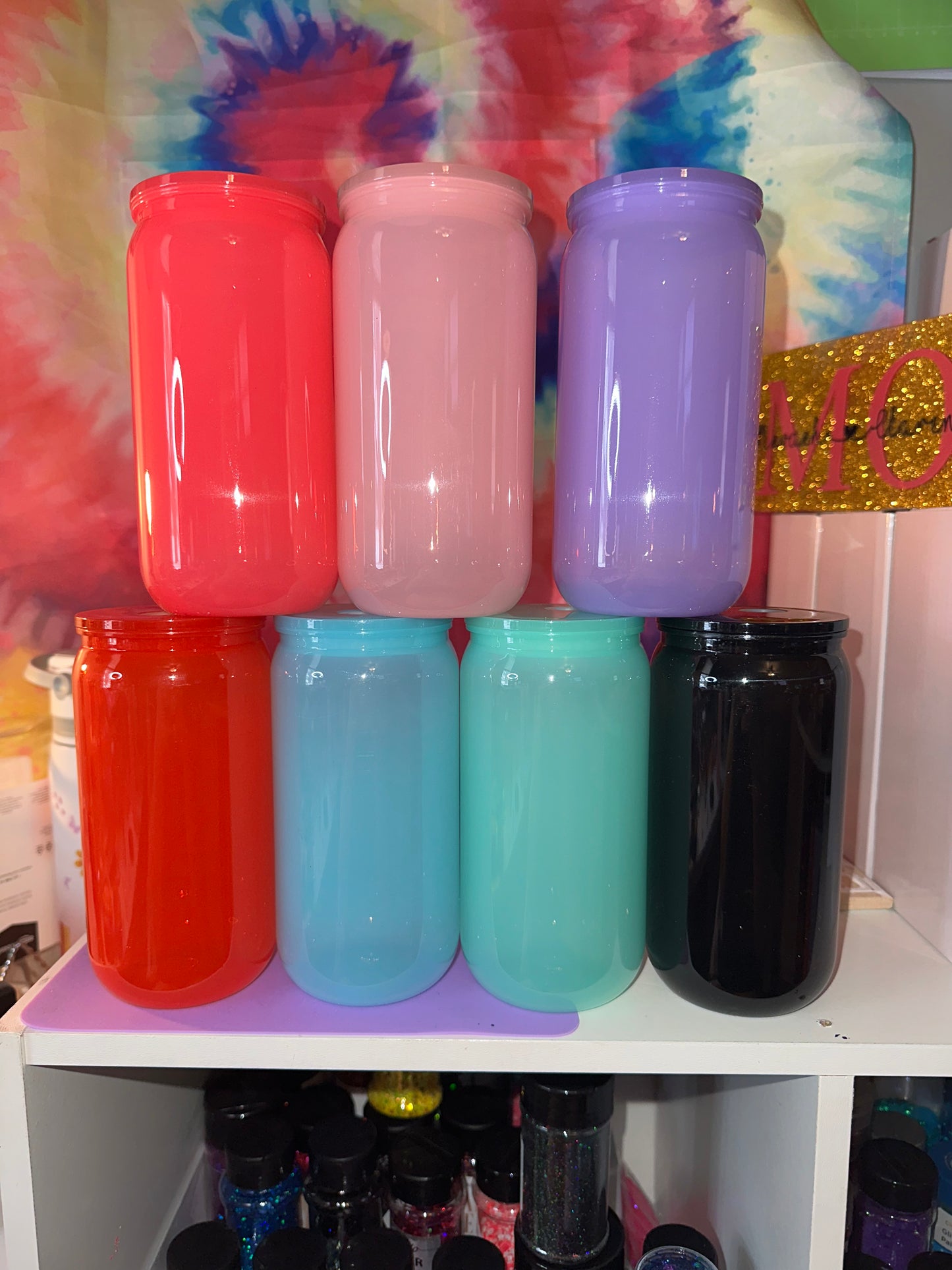 Jelly color cups