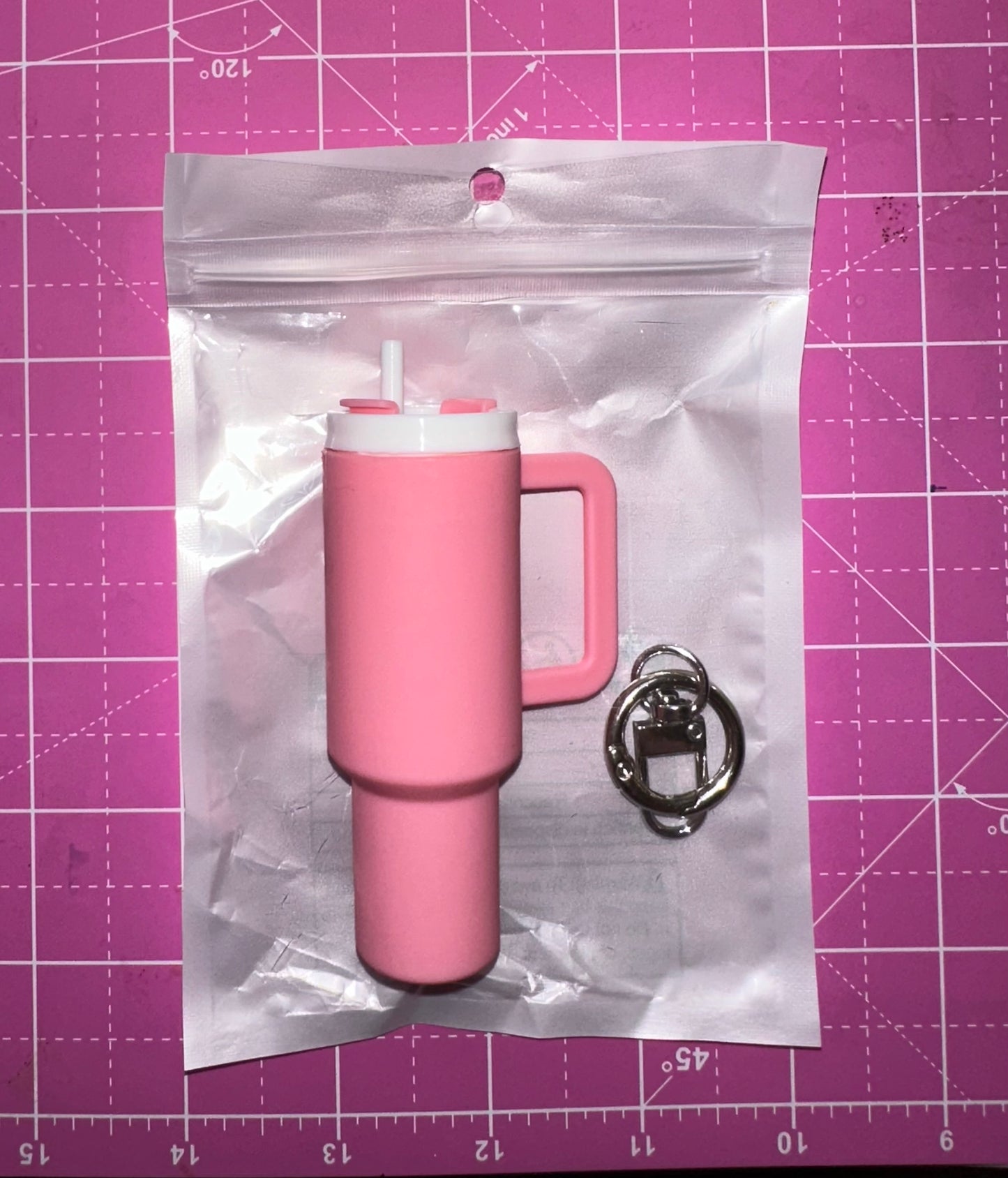 Mini tumbler chapstick holder