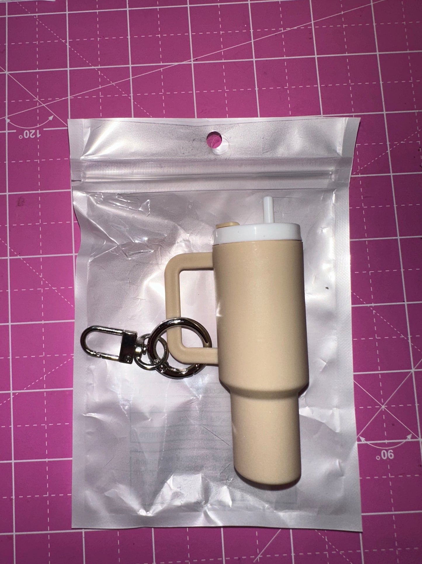Mini tumbler chapstick holder
