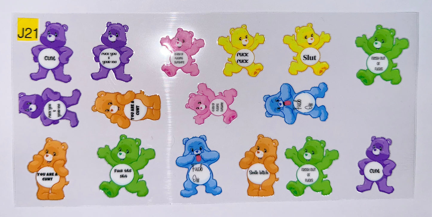 Care/Swear Bears 18+
