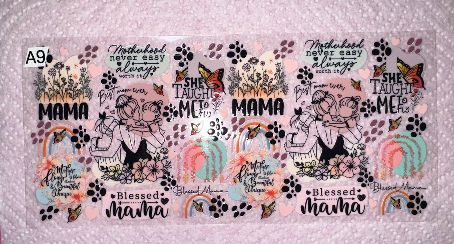 Mom cup wraps