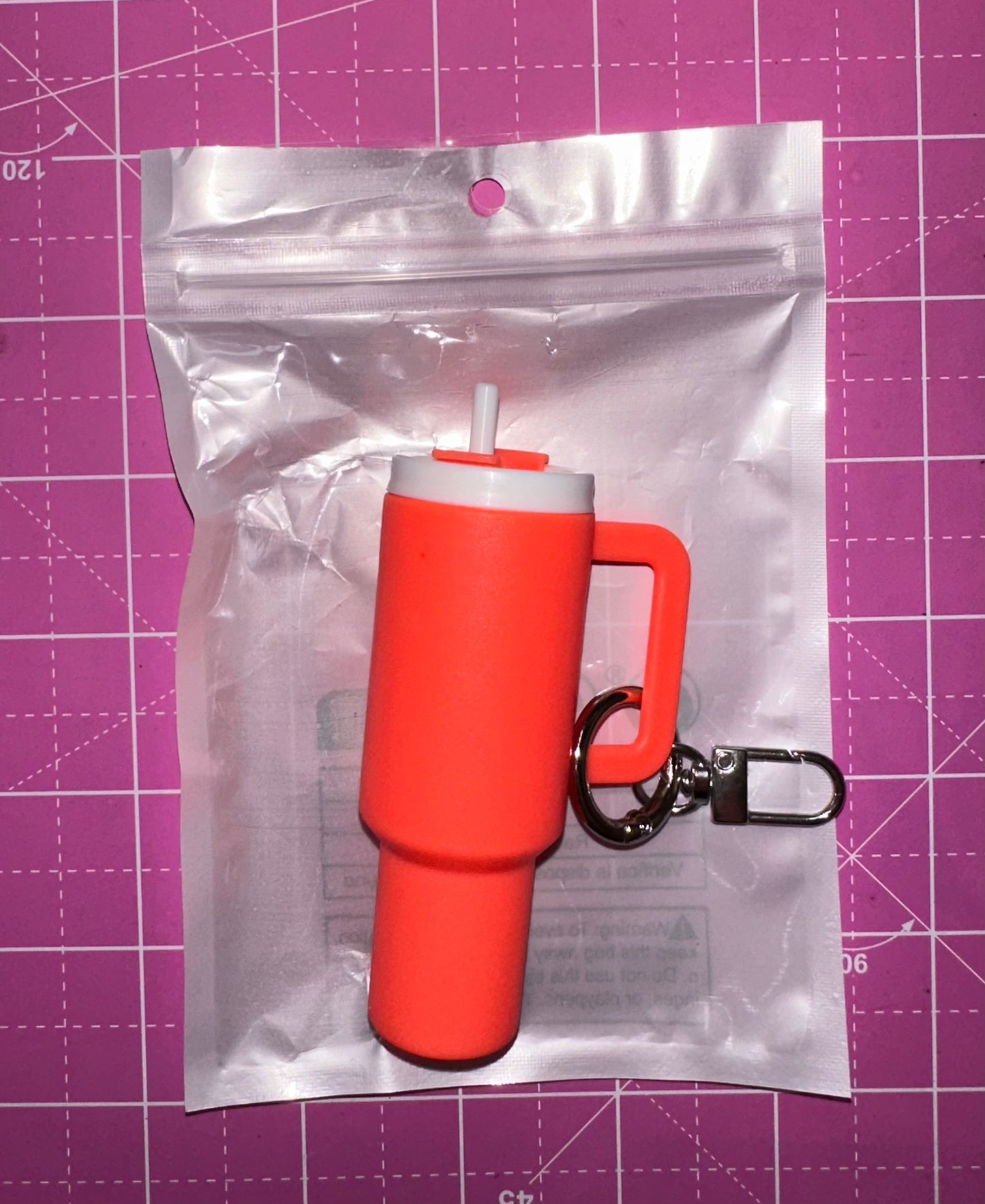 Mini tumbler chapstick holder