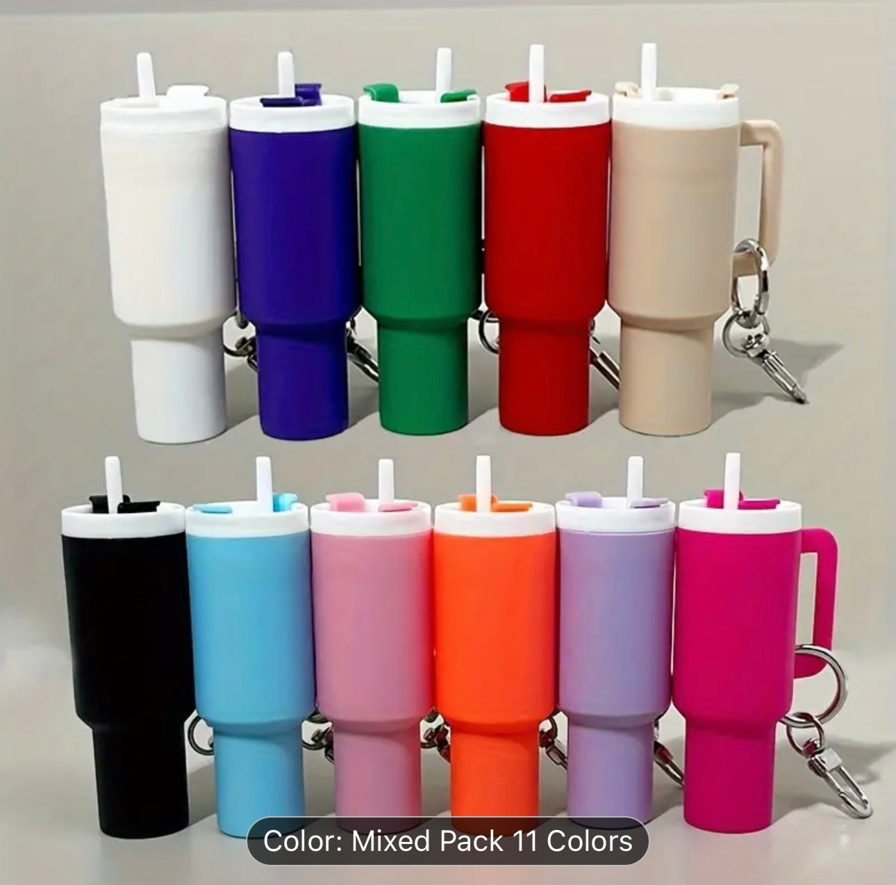 Mini tumbler chapstick holder