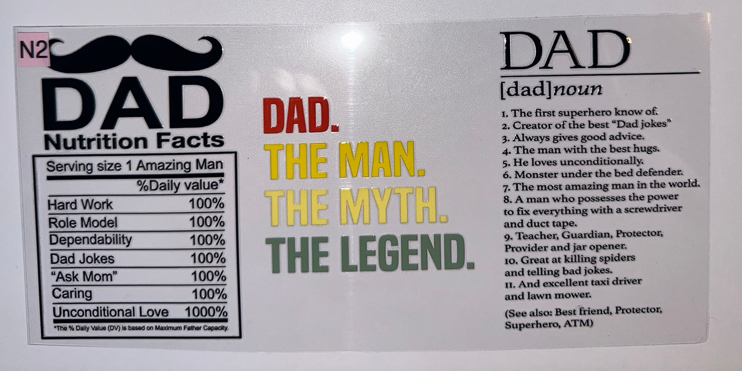 Dad wraps