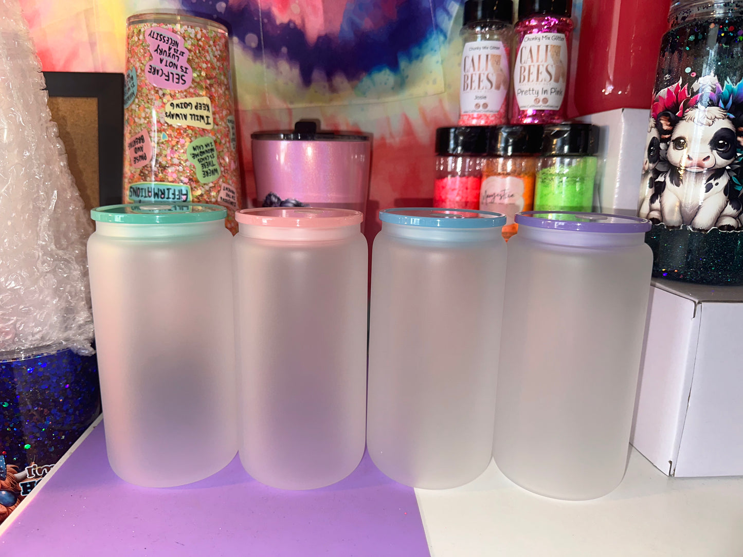 Frosted Glass 16oz
