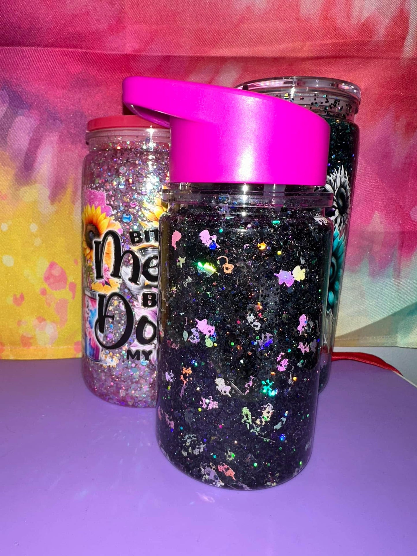 Premade Kids Water Bottle Acrylic