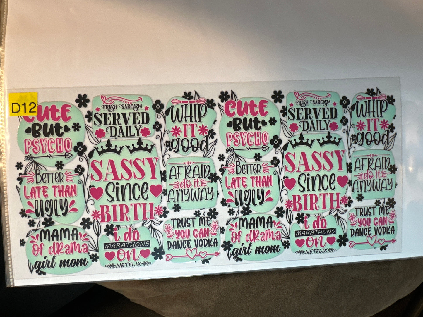 Sayings Wraps