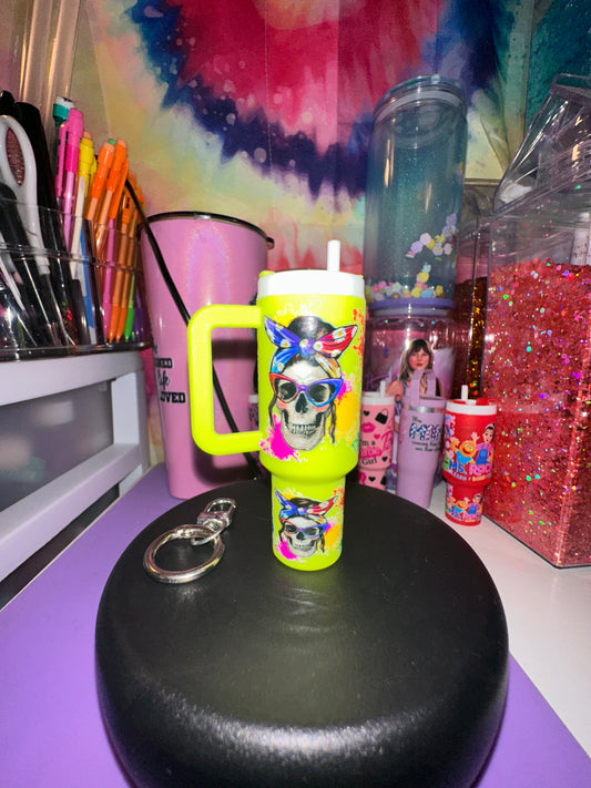 Chapstick keychain F off