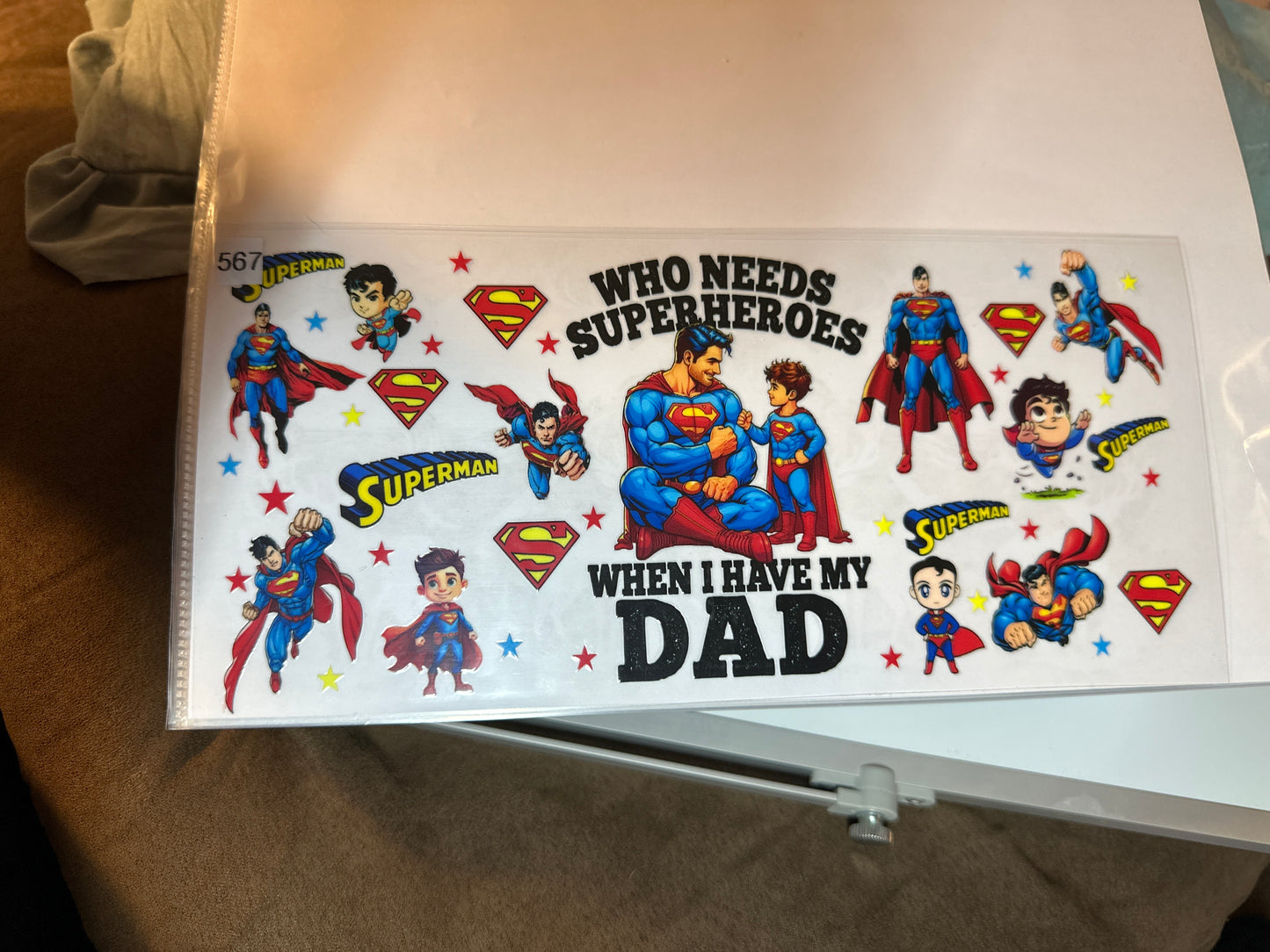 Dad/manly wraps