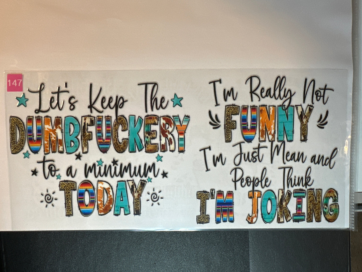Sayings Wraps