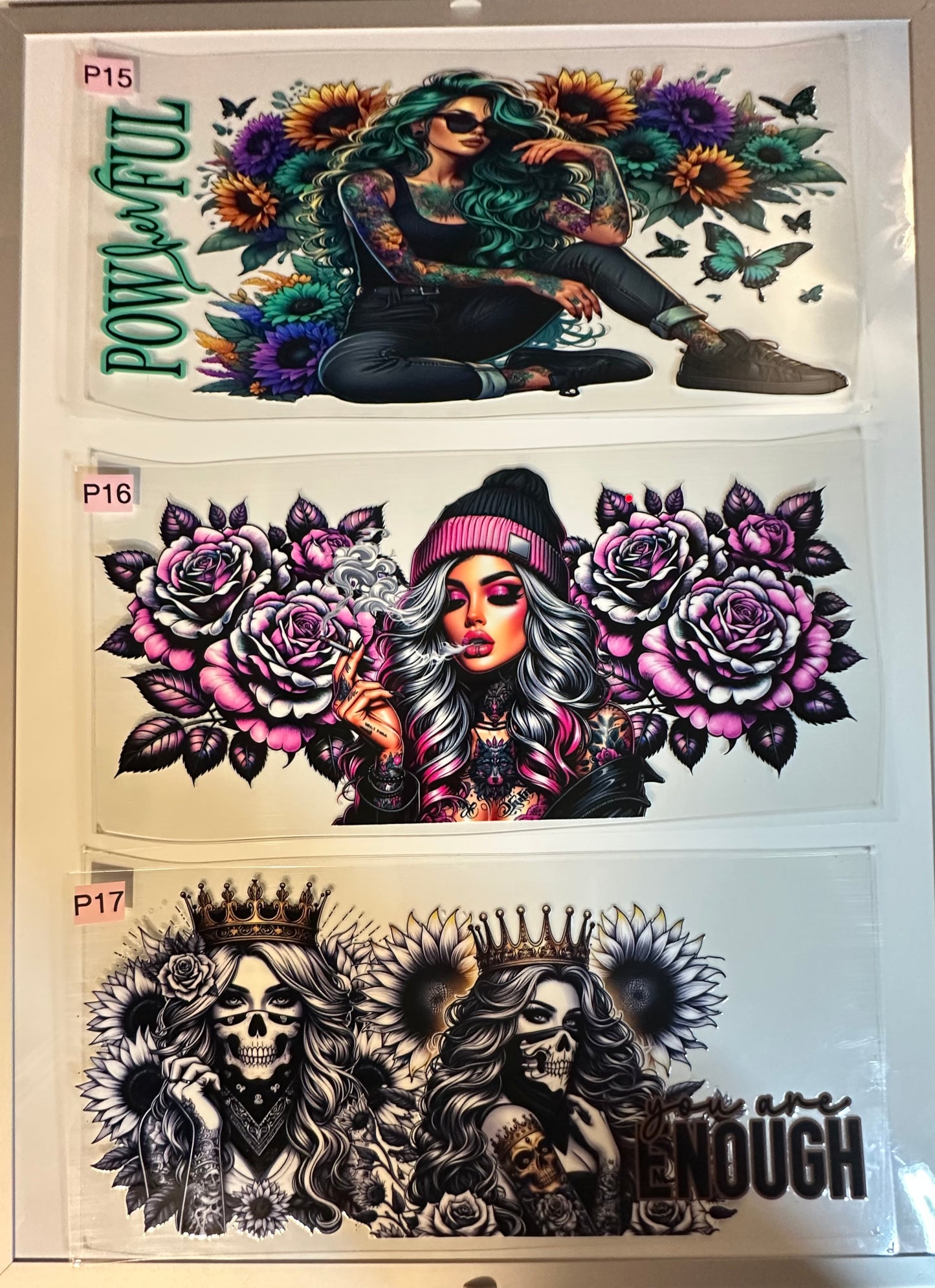 Tattoo girl wraps