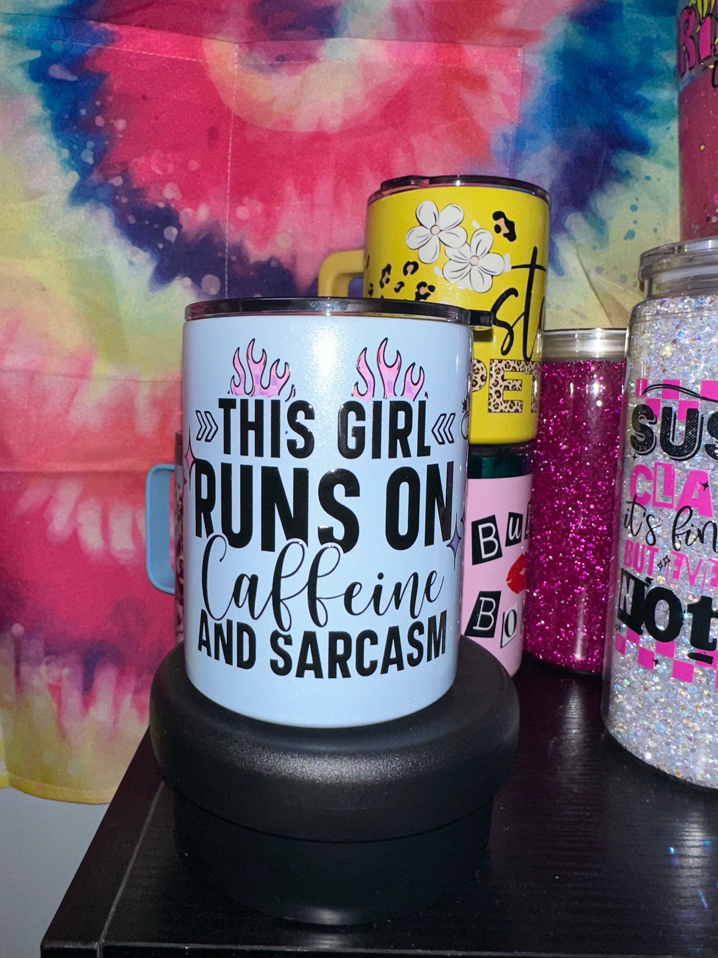 Runs of caffeine and sarcasm