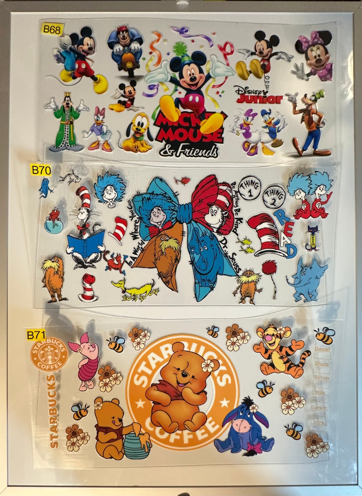 Kid/Characters/Movie Wraps