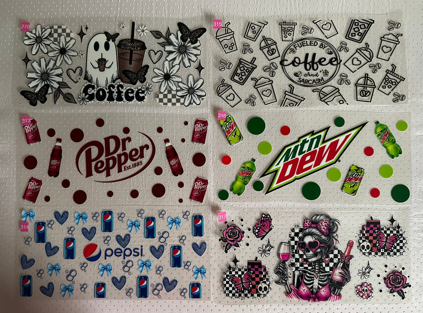 Drink wraps