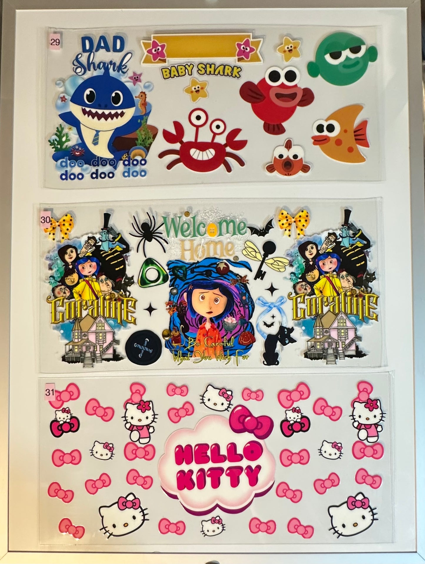 Kid/Characters/Movie Wraps