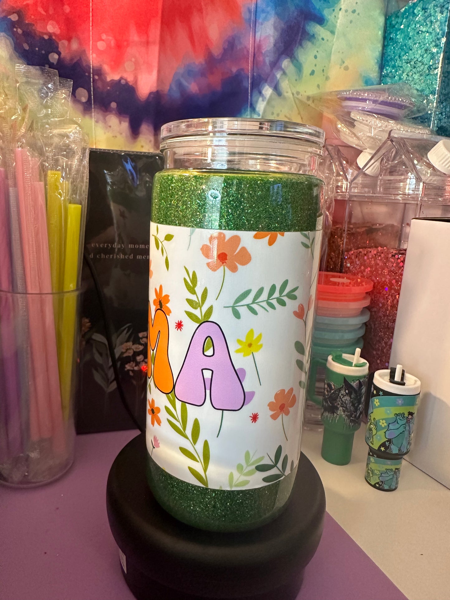 Premade mama dry cup