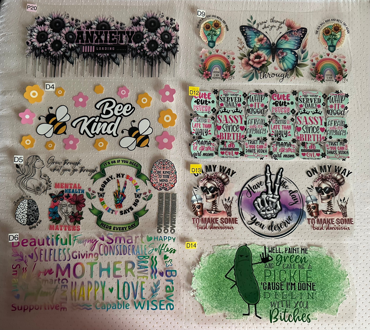 Sayings Wraps