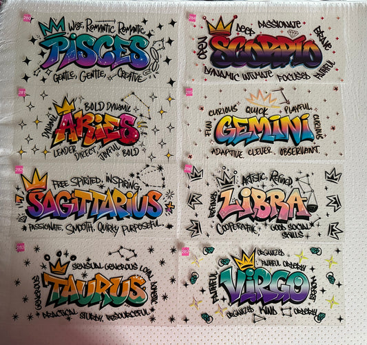 Zodiac Wraps