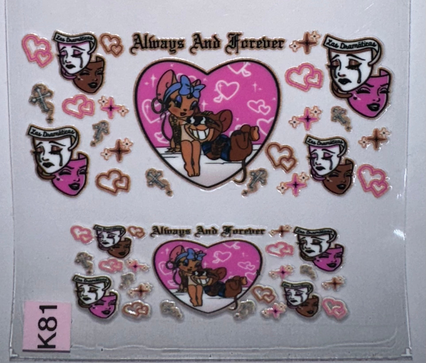 Tumbler keychain wraps kids