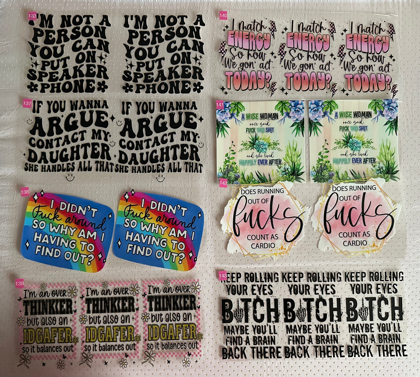 Sayings Wraps