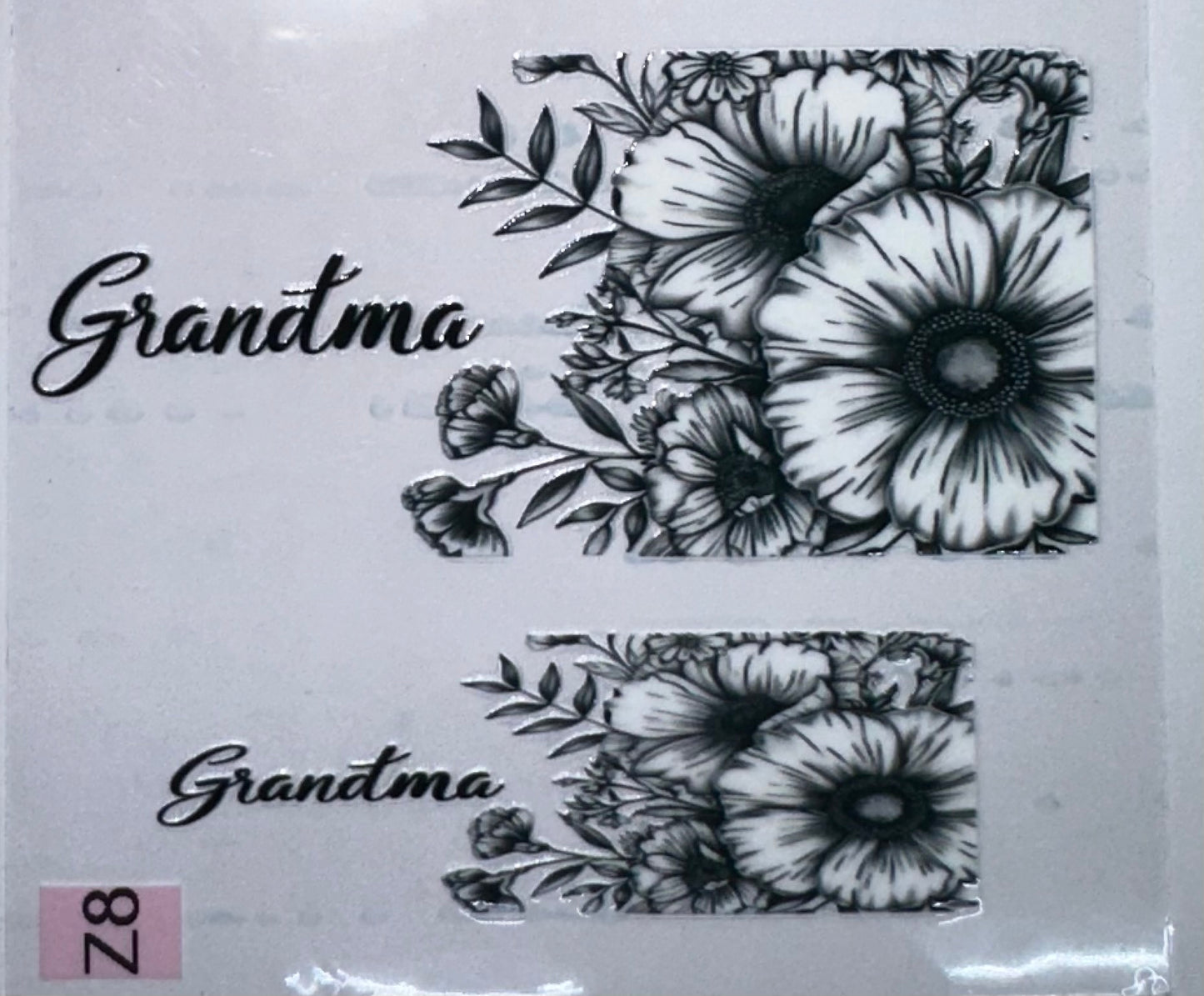 Mom/grandma keychain wraps