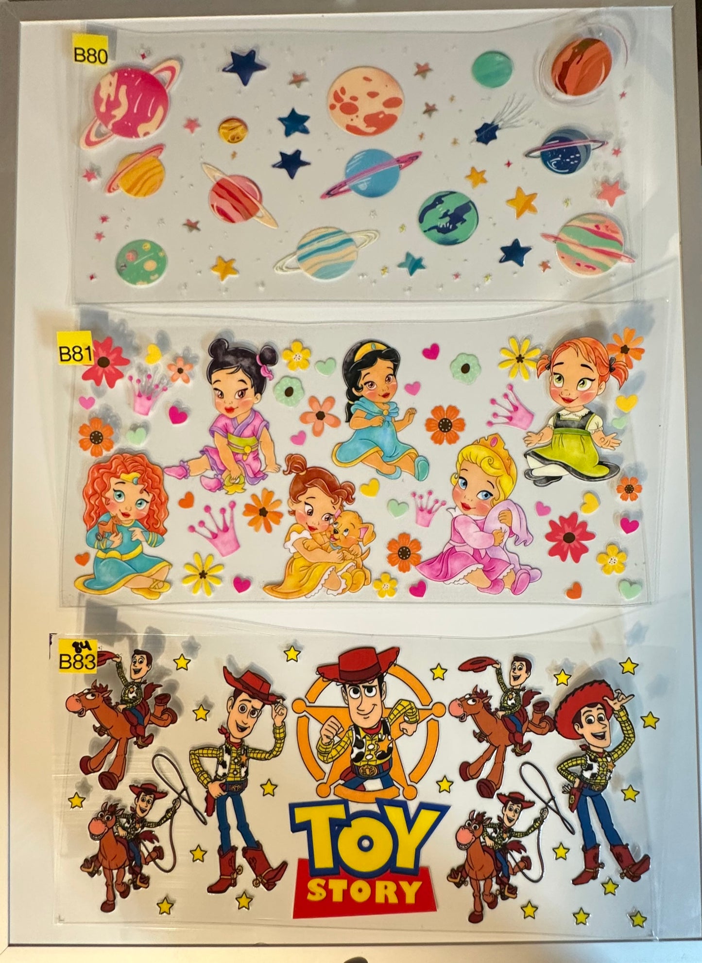 Kid/Characters/Movie Wraps