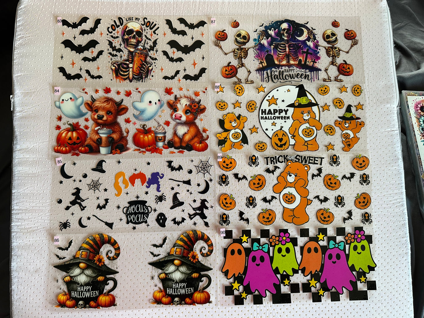 Fall/Halloween Wraps