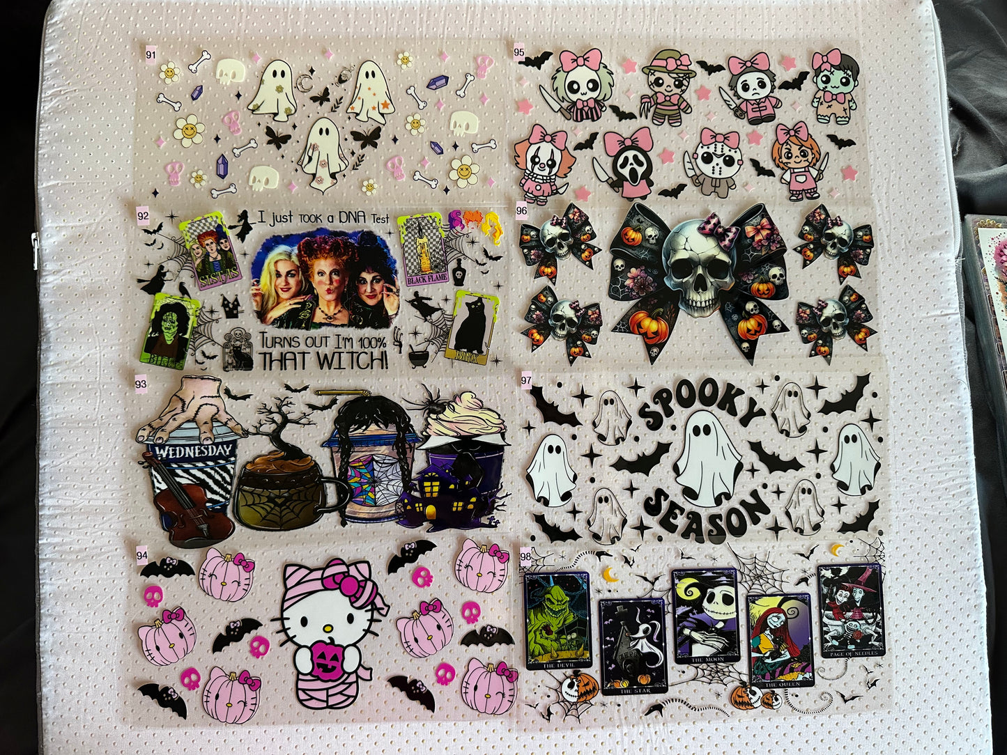 Fall/Halloween Wraps