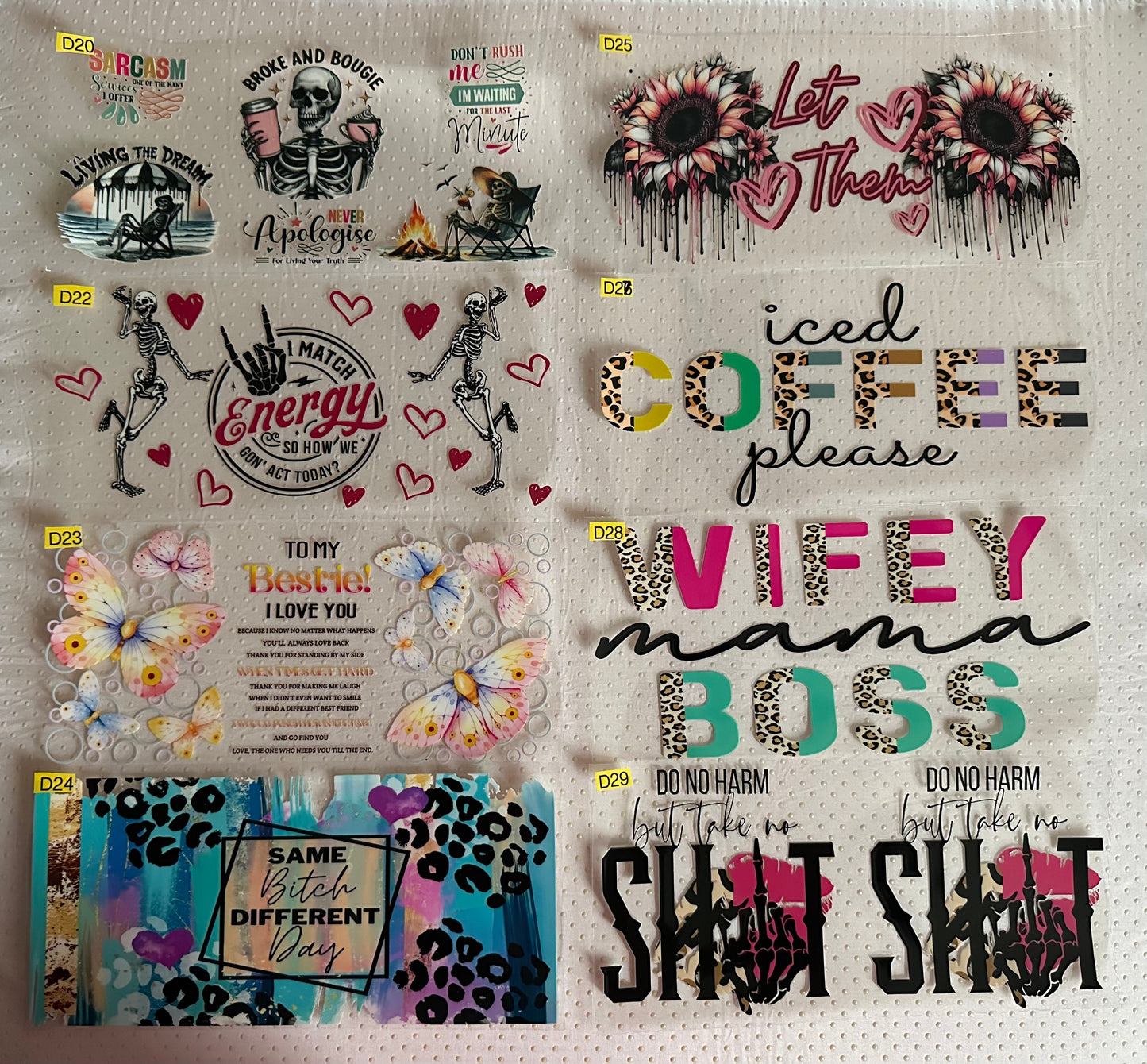 Sayings Wraps