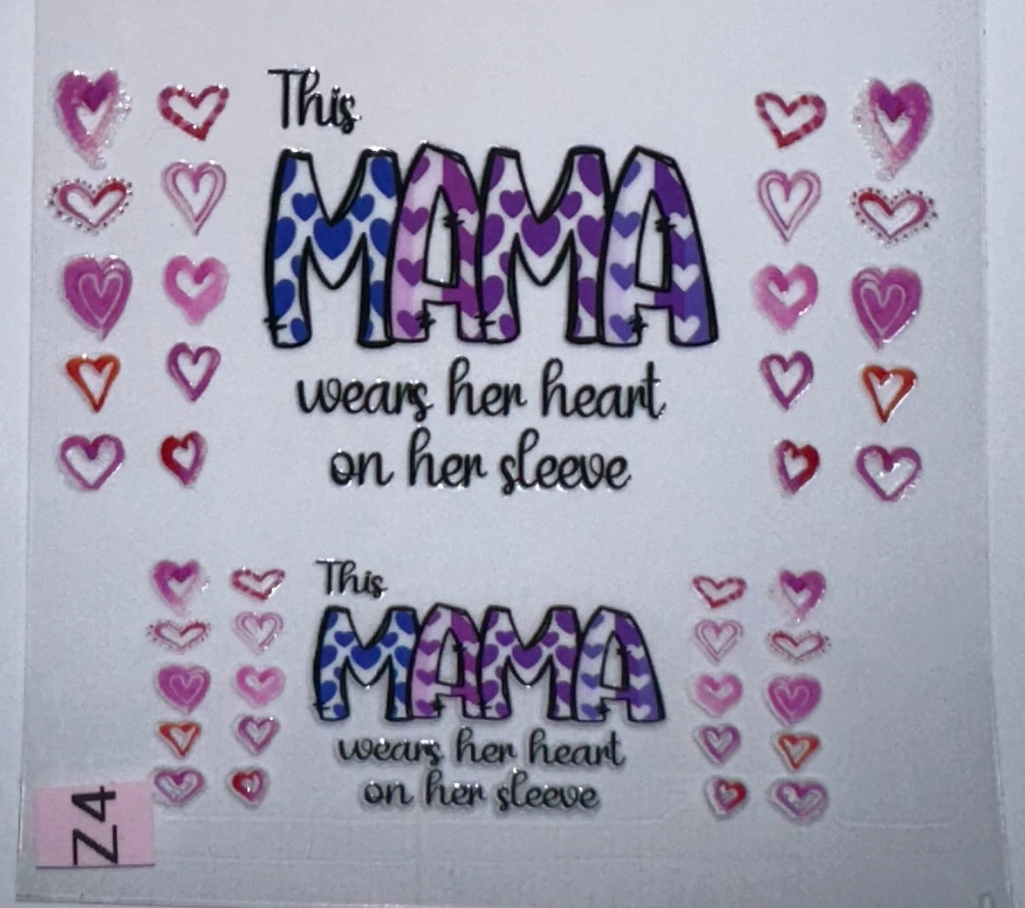 Mom/grandma keychain wraps