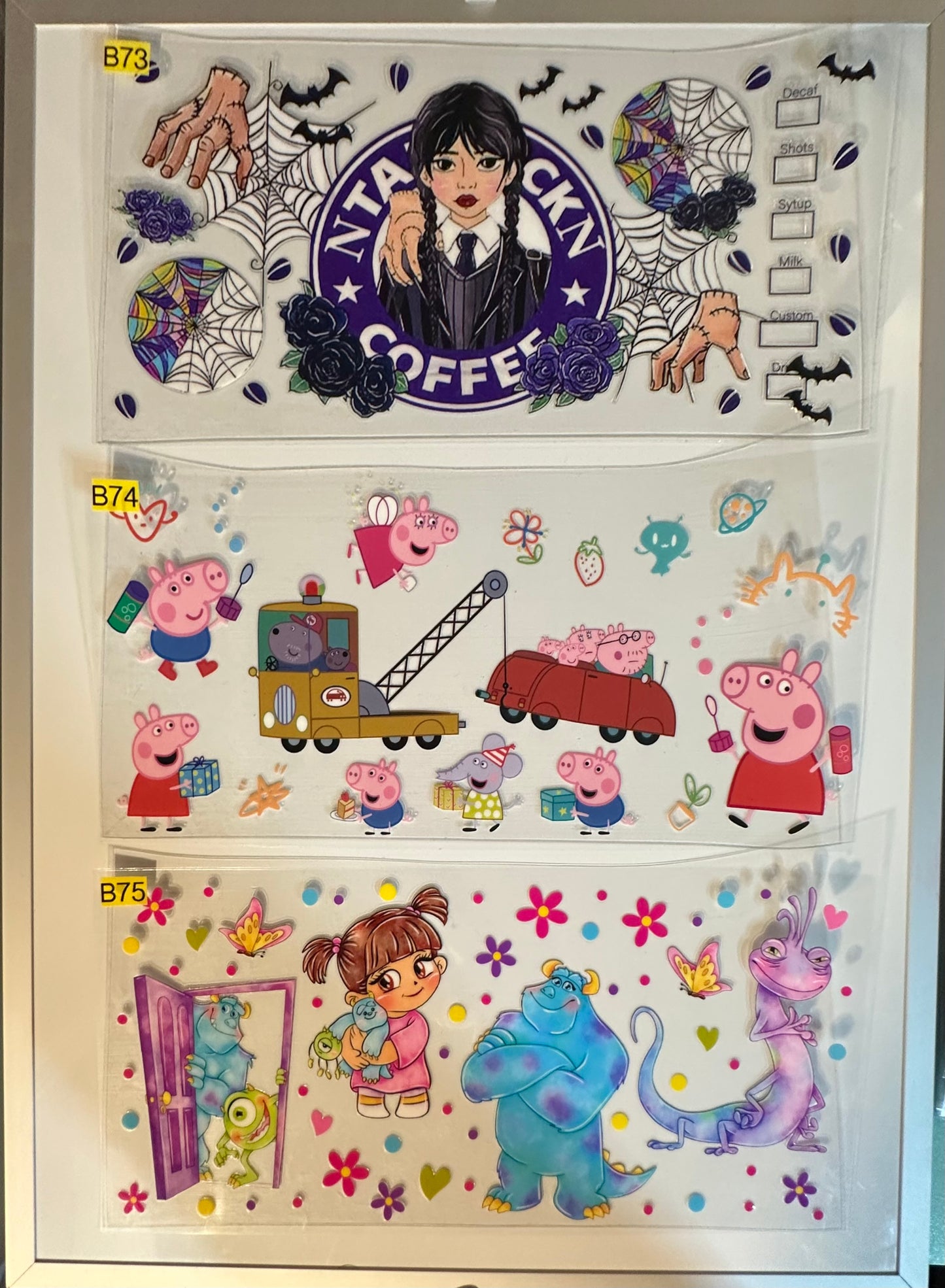 Kid/Characters/Movie Wraps