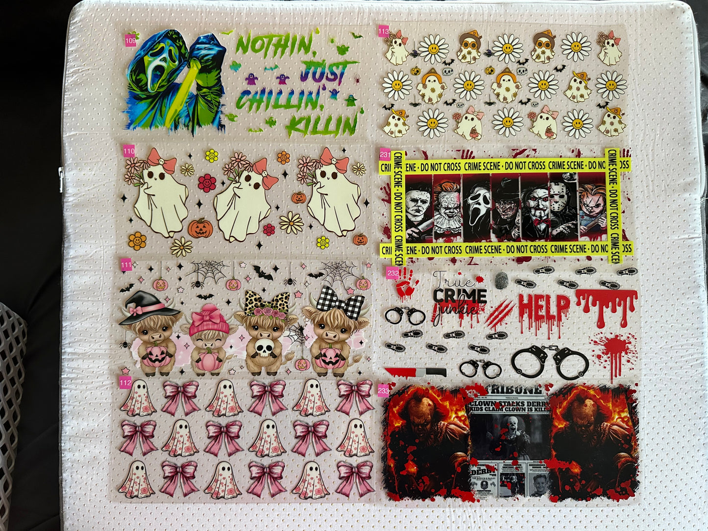 Fall/Halloween Wraps