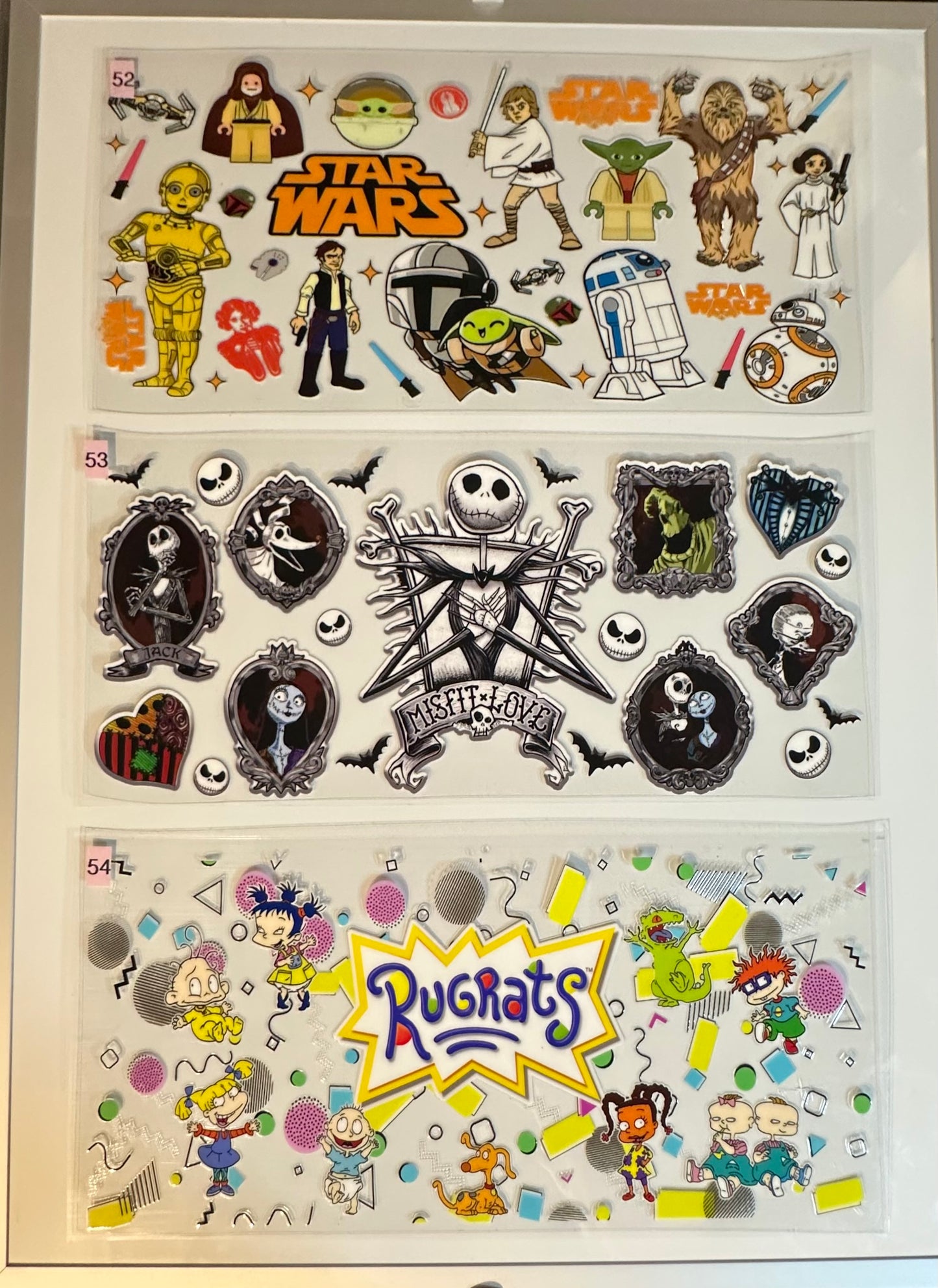 Kid/Characters/Movie Wraps