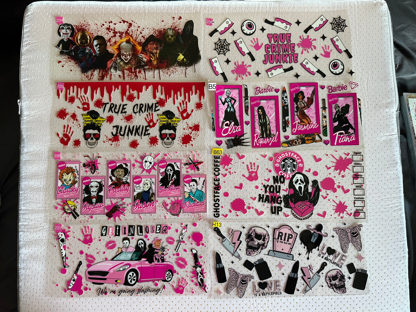 Fall/Halloween Wraps