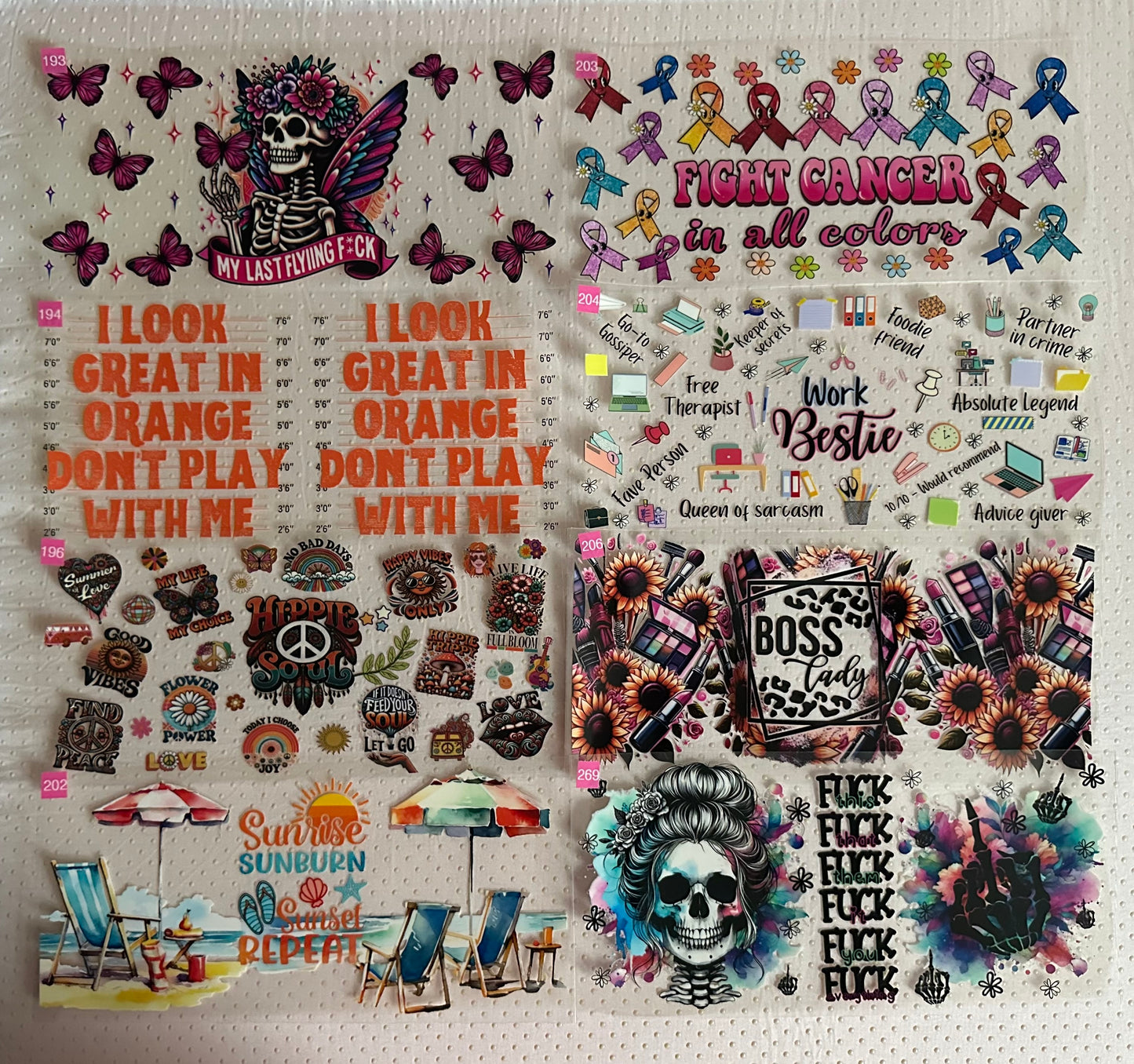 Sayings Wraps