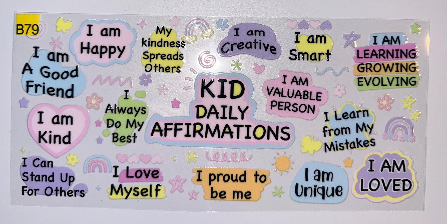 Kids/characters Wraps